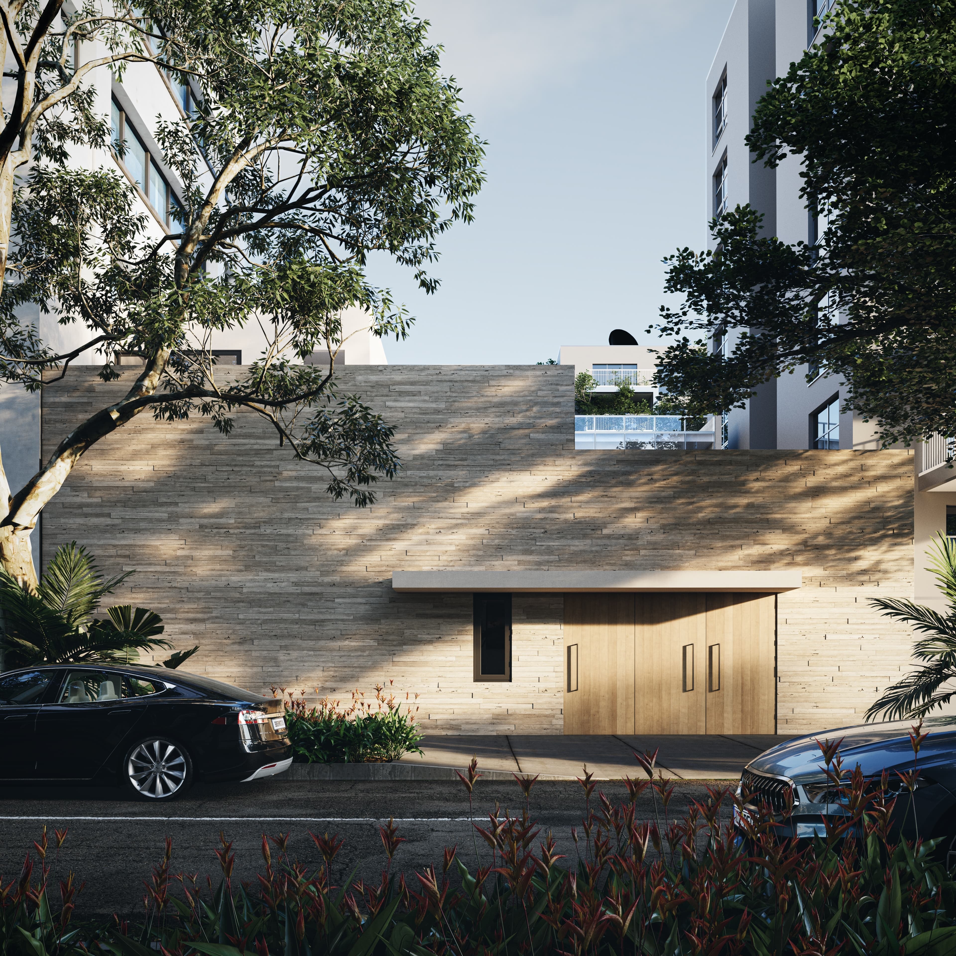 Fachada exterior — Proyecto Comunitario