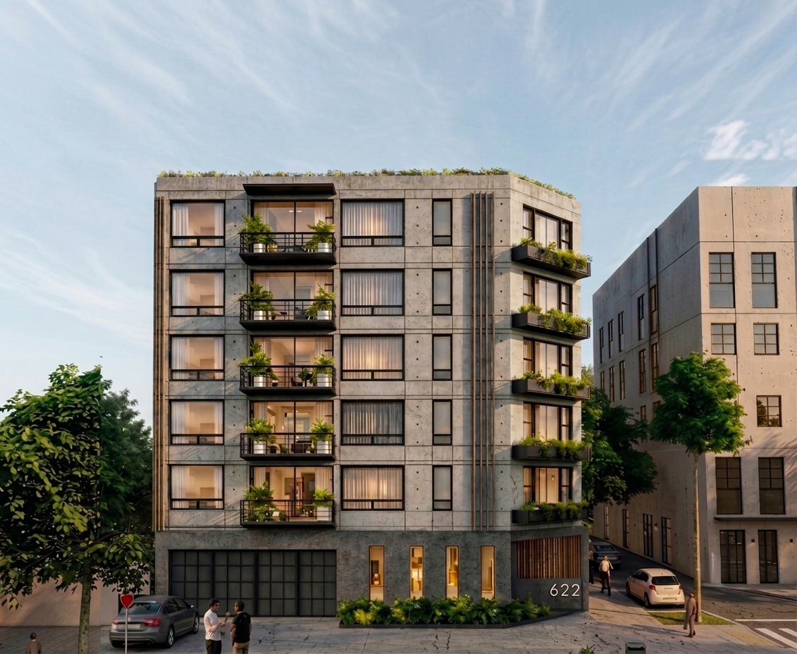 Vista lateral — Residencial Miravalle